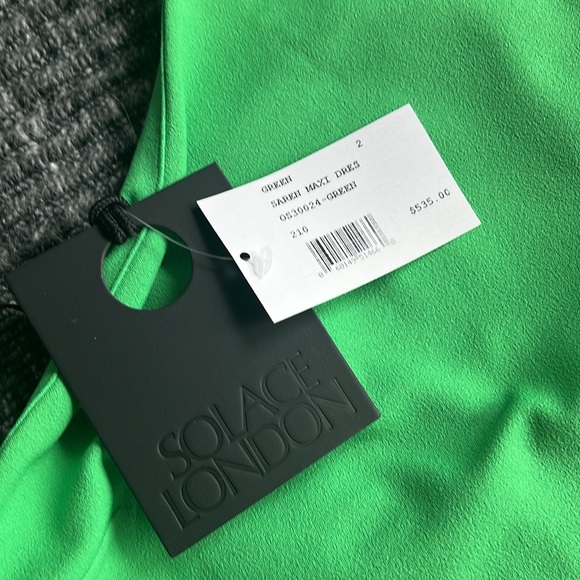 Saren One-Shoulder Crepe Maxi Dress - Picture 8 of 9